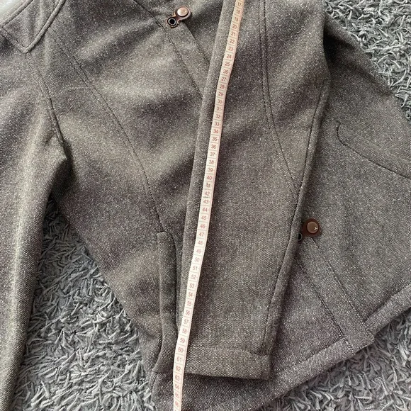 Women's Gray Utility Jacket - Picture 11 of 11